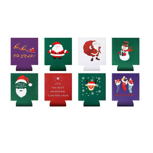 Nouvelle arrivée : Gourde isotherme 12oz/16oz, refroidisseur de canettes de bière de Noël pour garder les boissons fraîches - Product Image 2