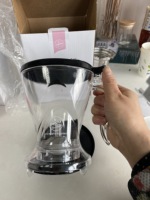 Infuseur à thé transparent Handy Brew de 20 oz, facile à utiliser, avec distribution par le bas, pour une tasse parfaite de thé en feuilles