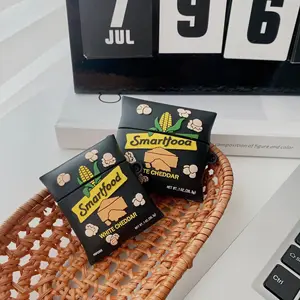 Benutzer definierte Designer Food Cookies Corn Snacks Silikon 3D Kopfhörer Schutzhülle Niedlich Für Apple Air Pod Airpod Pro Kopfhörer hüllen