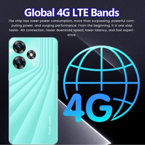 Amanki Smartphone Android 4G Red 16GB + 1TB ROM <span class=keywords><strong>LCD</strong></span> <span class=keywords><strong>Monitor</strong></span> A + High/LTE Cellular 5MP Cámara frontal - Product Image 6