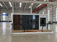 Capsule spatiale à 1-2 étages, Cabine Apple, Maison conteneur de 20ft 40ft, Hôtel modulaire préfabriqué, Supermarché moderne