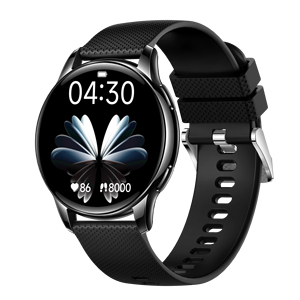 <span class=keywords><strong>Smartwatch</strong></span> Y11 <span class=keywords><strong>con</strong></span> Due Cinturini, Display AMOLED da 1.32", Chiamate BT, Monitoraggio Salute Femminile, <span class=keywords><strong>Orologio</strong></span> Intelligente da Donna <span class=keywords><strong>in</strong></span> <span class=keywords><strong>Acciaio</strong></span> Dorato - Product Image 3