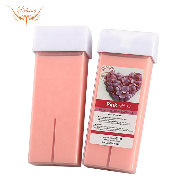 depilatory wax container