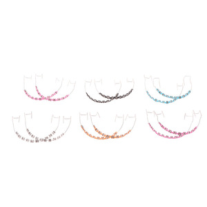 Cadena decorativa para aparatos dentales, accesorios coloridos para ortodoncia para adultos, equipo de cuidado bucal - Product Image 3