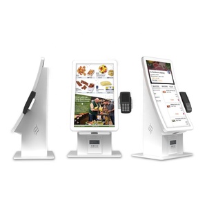 Kiosque en libre-service à écran incurvé haute définition 23,6'' 2K, best-seller, pour un paiement efficace dans les centres commerciaux - Product Image 1