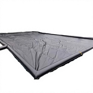 Barry Water Reclamation System <b>Inflatable</b> PVC Waterproof <b>Car</b> Wash Mat 10-12ft Airtight Portable Dry <b>Car</b> Cleaning - Product Image 1
