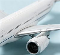 Muestras de Modelos de Aeronaves con Mecanizado Personalizado OEM, Servicio de Fabricación de Prototipos CNC de Precisión para Maquetas de Aviones