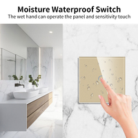 Bingoelec luxe 1000W télécommande électrique universelle wifi ZigBee smart wifi tactile éclairage mural commutateurs pas de neutre