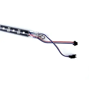 IP65 עמיד למים מטריקס 5050 SK6812 DMX512 DC12V DC5V תכנית פיקסל 360 תואר 64 נוריות 80 נוריות RGB LED צינורות עבור בר וktv