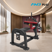 Appareil de musculation pour levée de mollets sportive MND PL62, équipement de fitness professionnel de qualité commerciale pour importateurs