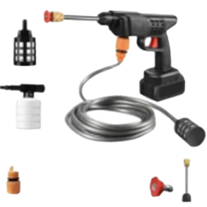 Pistolet pulvérisateur haute pression <span class=keywords><strong>18V</strong></span> 20V en promotion pour lave-auto, pièces de machine 600W 2500PSI, garantie - Product Image 1
