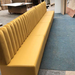 Prix bon marché Fabricant de meubles commerciaux restauration rapide restaurant café restaurant canapé banquette - Product Image 3