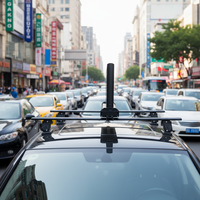 Écran LED P5 extérieur pour taxi, affichage couleur sur toit de voiture, luminosité 4500 cd, étanche IP65, garantie 3 ans pour la publicité en flotte