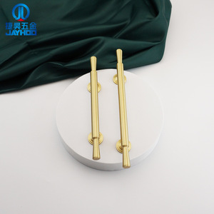 JAYHOO Brass Cabinet <b>Handle</b> Bar French Style Durable Cabinet Doors Hardware - Product Image 1