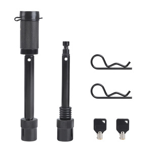 Cerradura antirrobo para remolque de coche, tipo mancuerna con llaves para remolque de caravanas, instalación vertical, material de hierro impermeable - Product Image 5