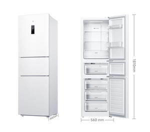 New CN Mijia Three Door <b>Refrigerator</b> 271L Dual Inverter Grade1 No Frost Silver Ion Antibacterial Wide Variable Zone - Product Image 6