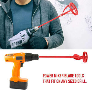 Vernice metallica Chevalierous e miscelatore di fango per trapano miscele rinforzate da 1 a <span class=keywords><strong>5</strong></span> galloni saldatura facile pulizia in acciaio attacco miscelatore di vernice - Product Image 6
