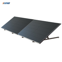 Kit Surya Plug-in 2-panel Zn-Al-Mg 450W*2 800W Micro-inverter Garansi 15 Tahun Sistem Pemasangan PV Surya Balkon Flat Mount