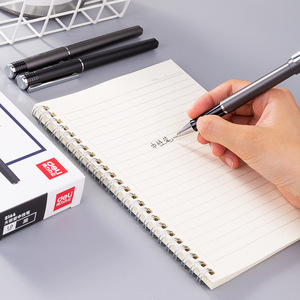 Deli S144 Gel Pen 1.0mm Black Bullet Tip Office Signature Pen - Product Image 4
