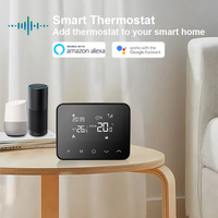 Thermostat programmable filaire pour chaudière, contrôle de chauffage de pièce avec détection de fenêtre ouverte, 7 jours