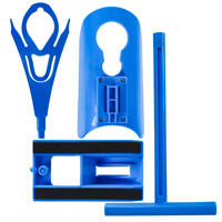 Chausse-pied en plastique durable pour personnes âgées, aide à la mobilité, 3 étapes faciles, option de logo personnalisé, échantillon disponible, usage domestique