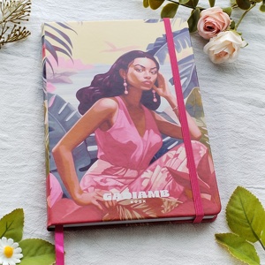 2025 tùy chỉnh A6 dễ thương Mini Con xoắn ốc tấm 100 trắng bên trong giấy máy tính xách tay với khâu RÀNG BUỘC - Product Image 1