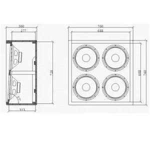 เครื่องขยายเสียงกีตาร์4x12 1960B กล่องตรงสำหรับเครื่องขยายเสียงมาร์แชลล์ - Product Image 4