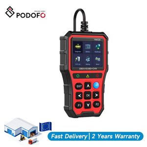 Podofo Scanner de diagnostic OBD2 avec écran IPS de 2,8 pouces, application de diagnostic à distance, outil OTA DTC pour VW/BMW/Porsche/Toyota/Ford/Nissan/Hyundai après 1996 - Product Image 1