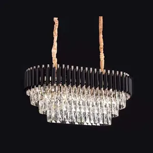 Lustre LED en cristal, luminaires suspendus, Lustre, lampe suspendue