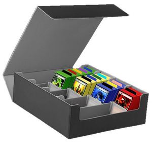Boîte de rangement pour cartes FX Large Card Deck Box, capacité de 3000+ cartes à collectionner, 4 rangées, compatible avec les cartes Commander Magic the Gathering - Product Image 3