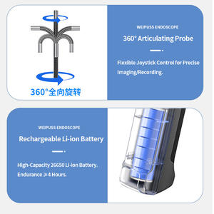 Solución de Pruebas No Destructivas HD, Boroscopio Industrial de Alta Gama, Inspección de Motores, Videoscopio de Medición, Cámara de Inspección CMOS - Product Image 5