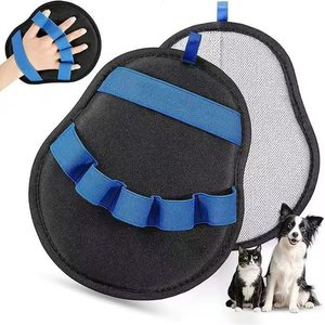 Guantes Houji para eliminar el pelo de mascotas con cepillo para gatos y perros, herramienta de aseo, removedor de pelusas por electricidad estática - Product Image 3
