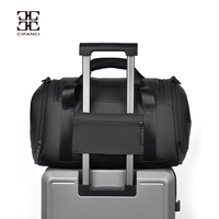 Sac de voyage imperméable grande capacité pour homme, sac de sport multifonctionnel pour la gym, sac de week-end avec compartiment pour les affaires et les loisirs