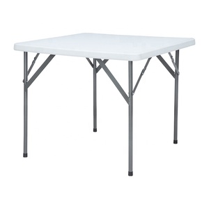 square <strong>Tables</strong> Folded <strong>Table</strong> Pliante Plastic 3ft Folding Hotel <strong>Trestle</strong> 6 ft Foldable <strong>Table</strong> - Product Image 2