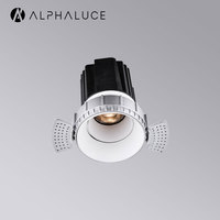 Projecteur mural LED sans cadre 18W 26W haute puissance, orientable à 355 degrés, idéal pour hôtels