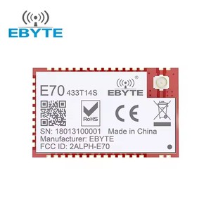 อีไบท์ E70-433T14S ราสเบอร์รี่ Pi CE FCC RoHS RF CC1310 ชิป 433MHz โมดูลไร้สาย RSSI RF TX/RX พอร์ตอนุกรมโมดูลไร้สาย - Product Image 2