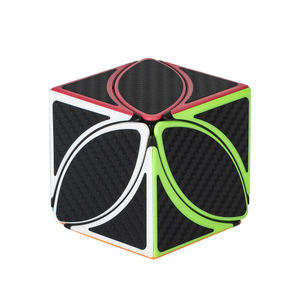 Carbon Fiber Maple Leaf Magic Cube 3x3 Brain-Boosting Puzzle For Teenagers 8 To 13 Years Unisex Educational Toy - Product Image 2