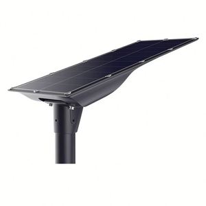 Lampadaire Solaire LED Extérieur Étanche IP65 avec Batterie LiFePO4, Capteur et Télécommande, 60W 80W, en Aluminium, Conception Gratuite du Fabricant - Product Image 4