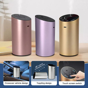 Hot Selling 2024 Aluminium Aromatherapy Atomizing Mini Portable Luxury Electric Pure Essential Oil Aroma Waterless Mini <strong>Diffuser</strong> - Product Image 4