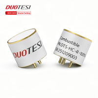 DUOTESI Sensor Gas Mudah Terbakar NDIR Tahan Ledakan Berukuran Kecil Daya Rendah untuk Industri Pertambangan Minyak 0-100%LEL T90<20s
