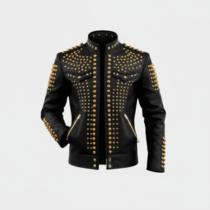 New Arrival Full Zipper Fashion <b>Leather</b> <b>Jackets</b> for <b>Men</b> Plain Dyed Solid Color Custom Made <b>Men</b> Fashion <b>Leather</b> <b>Jackets</b> - Product Image 1
