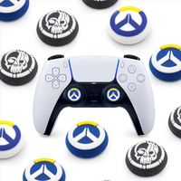 Accessoires pour la console de jeux PS5, poignée de manette, capuchons de joystick pour PlayStation 5, protection en silicone pour les manettes PS5