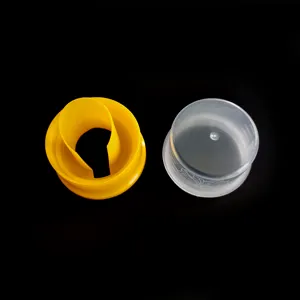 58mm 청소 사용을 위한 플라스틱 세탁물 제정성 병 마개 연화제 노출량 측정 모자
