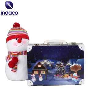 Christmas gift box baby paper suitcase toy cardboard suitcase wholesale clothes box paperboard baby gift boxes