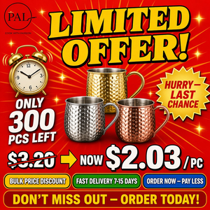 Mug Moscow Mule en acier inoxydable martelé, directement de l'usine, 3 couleurs, idéal pour le camping, cadeau, vaisselle pour la maison et l'extérieur - Product Image 1
