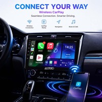 Radio para Auto Android de 7, 9 y 10 Pulgadas con Tarjeta SIM 4G, Navegación GPS, Netflix, YouTube, CarPlay Inalámbrico, DSP, BT, FM, RDS