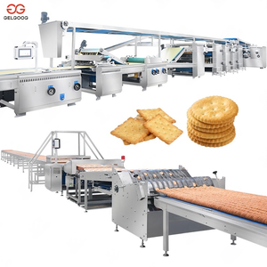 Ligne de production entièrement automatique de biscuits durs et mous, machine à fabriquer des biscuits craquelins, des craquelins au soda et des biscuits, avec emballage - Product Image 2