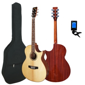 Guitarra Acústica Eléctrica Aiersi, Marca que Vale la Pena <span class=keywords><strong>Comprar</strong></span>, Buena Guitarra para Principiantes, Sonido Agradable y Alta Capacidad de Interpretación - Product Image 5