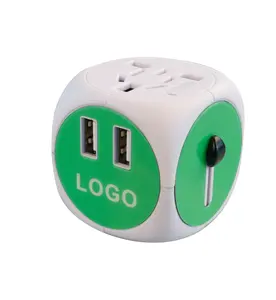 2022 Marketing Gift Items Travel Adaptor Promotion Gift Graduation Gifts Can Print Logo