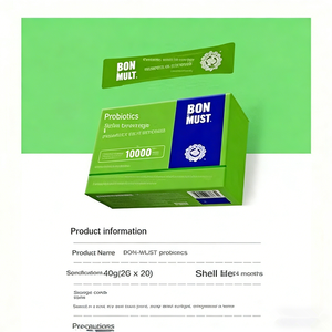 Probiotici Premium in Bevanda Solida, 8 Ceppi Importati GG Bb12 HNO19, Supporto per la Salute Digestiva e Immunitaria BON-MUST - Product Image 4